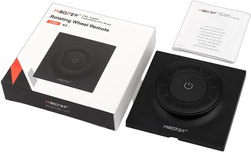 MiBoxer K3-B LED Fernbedienung Rotating Wheel Remote 2,4GHz (b) dual white (CCT)