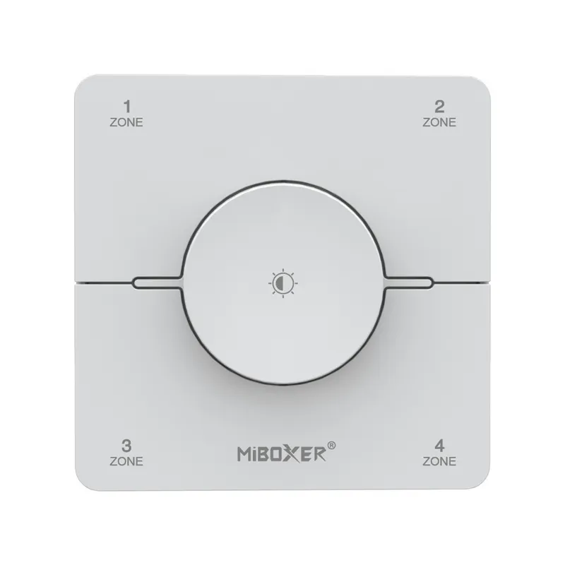 MiBoxer KOS-W LED Fernbedienung 2,4GHz dual white (CCT) 4 Zonen Drehbares Panel (w)