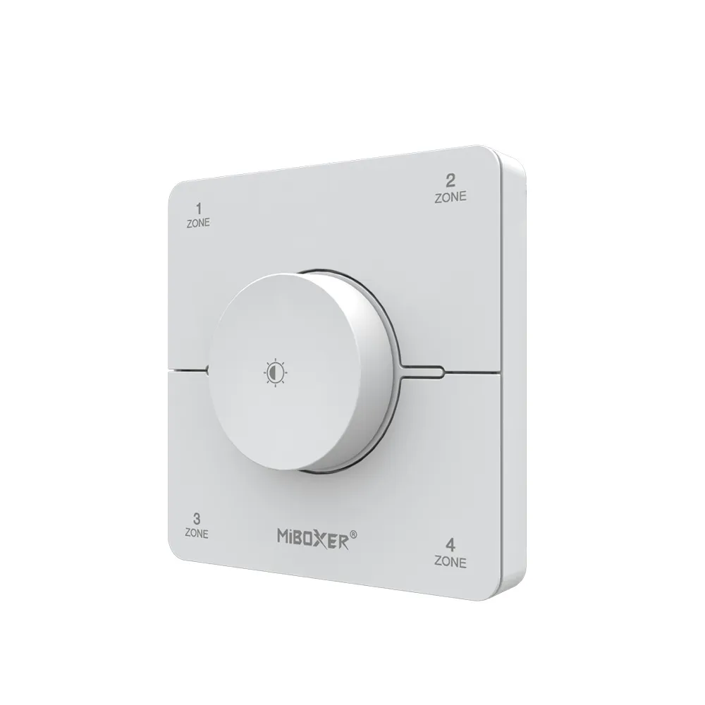 MiBoxer KOS-W LED Fernbedienung 2,4GHz dual white (CCT) 4 Zonen Drehbares Panel (w) MiBoxer KOS-W LED Fernbedienung 2,4GHz dual white (CCT) 4 Zonen Drehbares Panel (w)