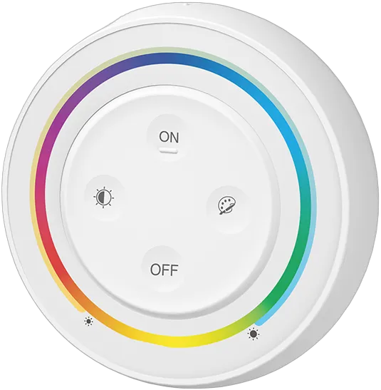 MiBoxer S2-W LED Fernbedienung Rainbow remote (w) RGB-WW (RGB-CCT)