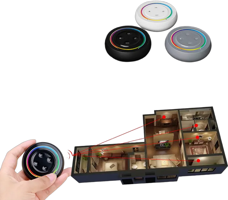 MiBoxer S2-W LED Fernbedienung Rainbow remote (w) RGB-WW (RGB-CCT)