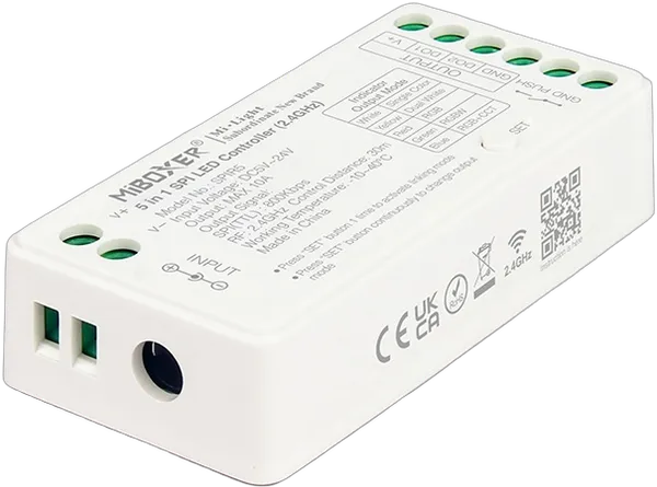 MiBoxer SPIR5 LED Pixel LED Controller SPI-Serie 5 in 1 SPI (2.4GHz)
