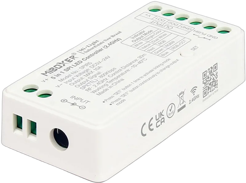 MiBoxer SPIR5 LED Pixel LED Controller SPI-Serie 5 in 1 SPI (2.4GHz)