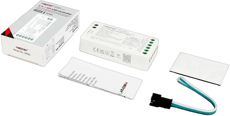 MiBoxer SPIR5 LED Pixel LED Controller SPI-Serie 5 in 1 SPI (2.4GHz)