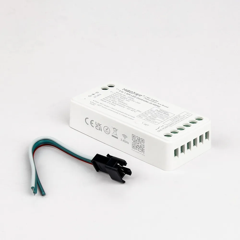 MiBoxer SPIR5 LED Pixel LED Controller SPI-Serie 5 in 1 SPI (2.4GHz)
