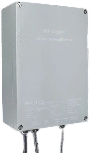 MiBoxer SYS-PT2 LED Subordinate Controller 1-Channel Amplifier Box IP66 MiBoxer SYS-PT2 LED Subordinate Controller 1-Channel Amplifier Box IP66
