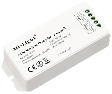 MiBoxer SYS-T1 LED Subordinate Controller 1-Channel Host MiBoxer SYS-T1 LED Subordinate Controller 1-Channel Host