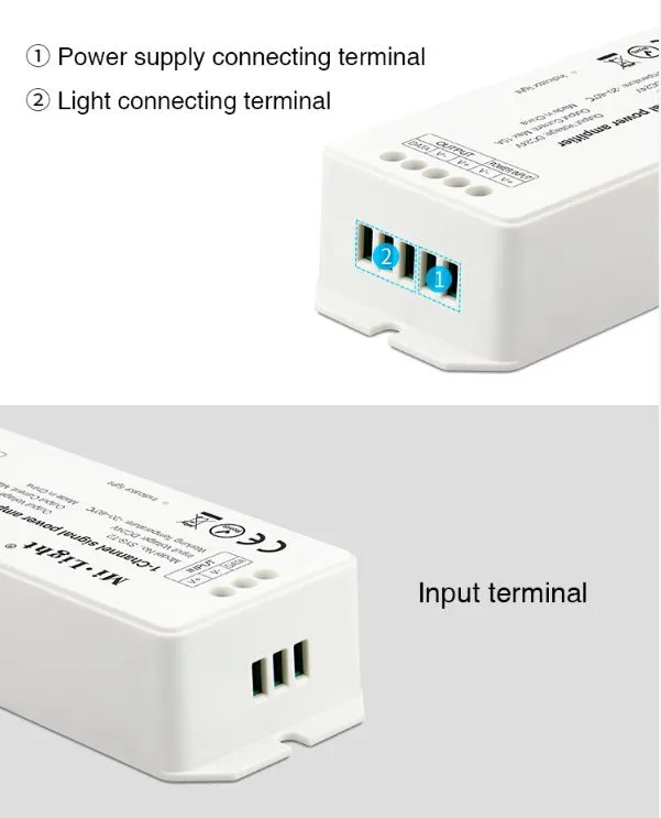 MiBoxer SYS-T2 LED Subordinate Controller 1-Channel Amplifier MiBoxer SYS-T2 LED Subordinate Controller 1-Channel Amplifier