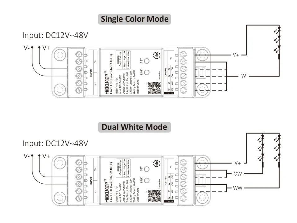 Synergy 21 LED Controller 2 in 1 Track LED Controller (2.4G) Single colour/CCT(dual white) DC12/24V 2.4GHz *Milight/Miboxer* Synergy 21 LED Controller 2 in 1 Track LED Controller (2.4G) Single colour/CCT(dual white) DC12/24V 2.4GHz *Milight/Miboxer*