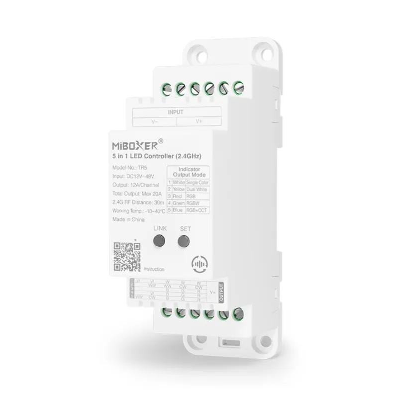 Synergy 21 LED Controller 2 in 1 Track LED Controller (2.4G) Single colour/CCT(dual white) DC12/24V 2.4GHz *Milight/Miboxer*