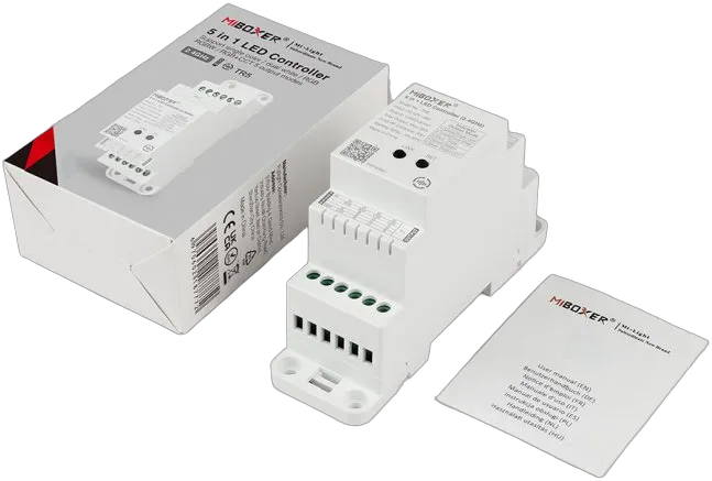 Synergy 21 LED Controller 2 in 1 Track LED Controller (2.4G) Single colour/CCT(dual white) DC12/24V 2.4GHz *Milight/Miboxer* Synergy 21 LED Controller 2 in 1 Track LED Controller (2.4G) Single colour/CCT(dual white) DC12/24V 2.4GHz *Milight/Miboxer*