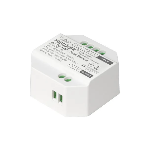 MiBoxer TRI-C1 LED Dimmer Controller AC TRIAC RF+Push