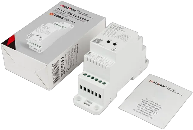 Synergy 21 LED Controller 2 in 1 Track LED Controller Single colour/CCT(dual white) DC12/24V WiFi+2.4GHz *Milight/Miboxer* Synergy 21 LED Controller 2 in 1 Track LED Controller Single colour/CCT(dual white) DC12/24V WiFi+2.4GHz *Milight/Miboxer*