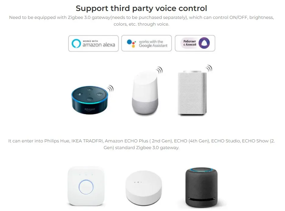 MiBoxer ZL5 LED Controller 5in1 RGB-WW mit Sprachsteuerung über Alexa, Google Assistant und Yandex Alice sowie kompatiblen MiBoxer ZL5 LED Controller 5in1 RGB-WW mit Sprachsteuerung über Alexa, Google Assistant und Yandex Alice sowie kompatiblen