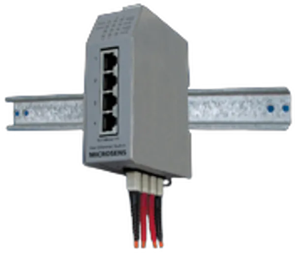 Microsens Profi Line Switch industrial 4x10/100TX mit PoE / 2x100FX-SC, MS650502PM-48