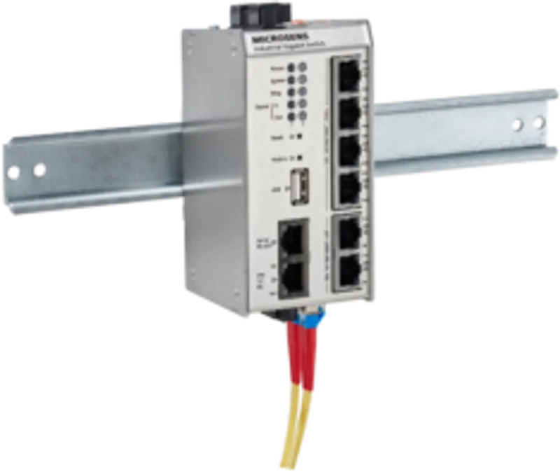Microsens Profi Line+ Industrie Gigabit Ethernet Switch 7 Port, MS650929PM