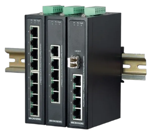 Microsens Entry Line Switch industrial Giga 5port; 1x SFP slot MS657203X