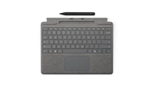 Microsoft Surface Type Cover + SlimPen French Belgium Platin