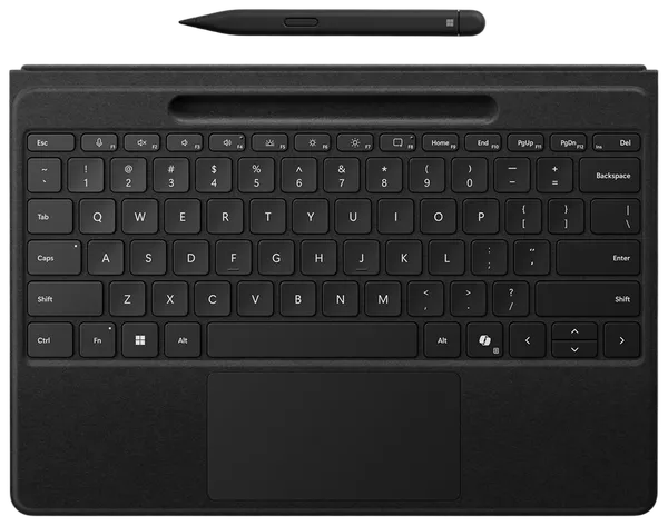 MS Surface Pro Zubehör Type Cover Flex inkl. Slim 2 Pen *schwarz* - (DE/AT)