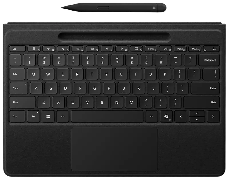 MS Surface Pro Zubehör Type Cover Flex inkl. Slim 2 Pen *schwarz* - (DE/AT)