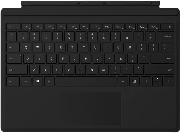 Microsoft Surface Go Type Cover Colors N Black DE/AT
