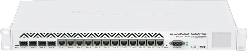 CCR1036-12G-4S-EM Cloud Core Router mit Tilera Tile-Gx36, 4x SFP, 12x Gbit, 1HE