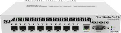 Mikrotik CRS309-1G-8S+ Gestionado Gigabit Ethernet (10/100/1000) Energía sobre Ethernet (PoE) Blanco
