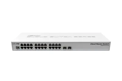 MikroTik Cloud Router Switch CRS326-24G-2S+RM, 24x Gigabit, 2x SFP+, Rackmount