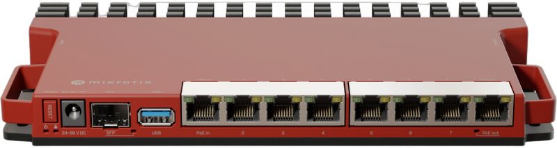 MikroTik RouterBOARD L009UiGS, 8x Gigabit, 1x 2.5GB SFP, USB, Rackmount