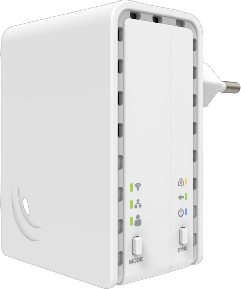 PWR-Line AP mit 650MHz CPU, 64MB RAM, 1xLAN, 2.4Ghz 802.11b/g/n Dual Chain