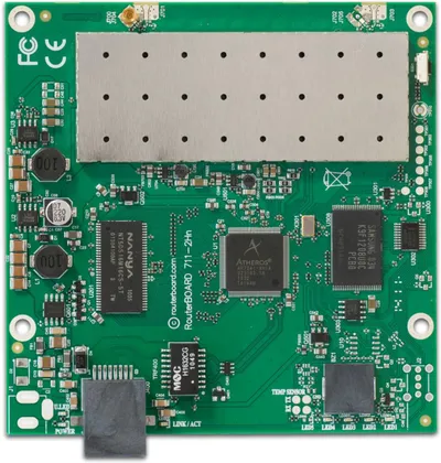 RouterBOARD 711 with 400Mhz Atheros CPU, 32MB RAM