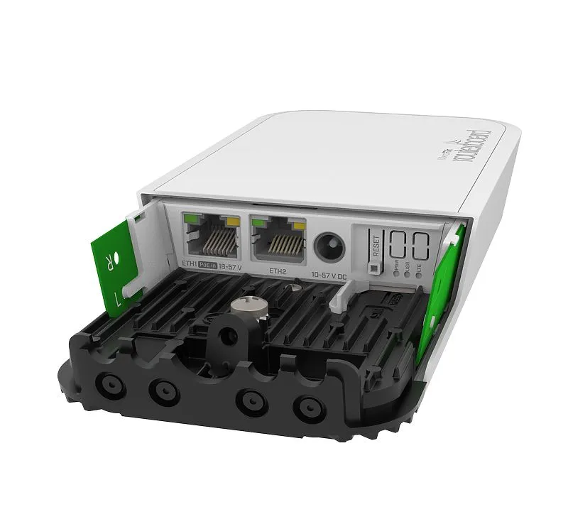 MikroTik Access Point RBwAPGR-5HacD2HnD&R11e-LTE6 wAP ac LTE Kit, 2.4/5 GHz, 2x Gigabit, with LTE modem, outdoor