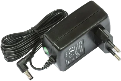 MikroTiK power supply 24v 1.2A, right angle plug