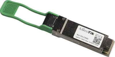 Mikrotik Zubehör QSFP28 module 100G SM 2km 1310nm, XQ+31LC02D