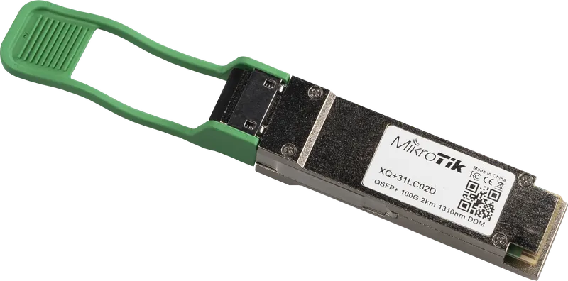 Mikrotik Zubehör QSFP28 module 100G SM 2km 1310nm, XQ+31LC02D