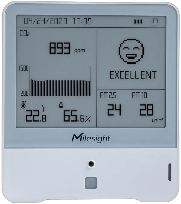 Milesight IoT Indoor Ambience Monitoring Sensor, AM308L-868M