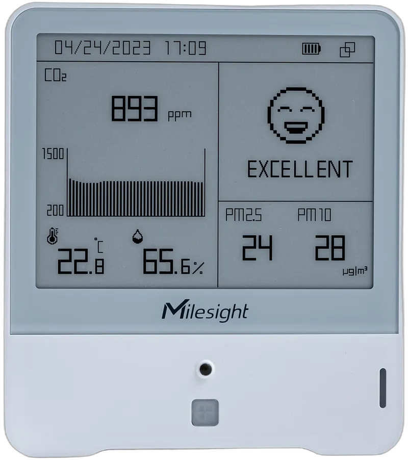 Milesight IoT Indoor Ambience Monitoring Sensor, AM308L-868M