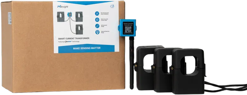 Milesight IoT Smart Current Transformer, CT305-868M LoRaWAN / 500A