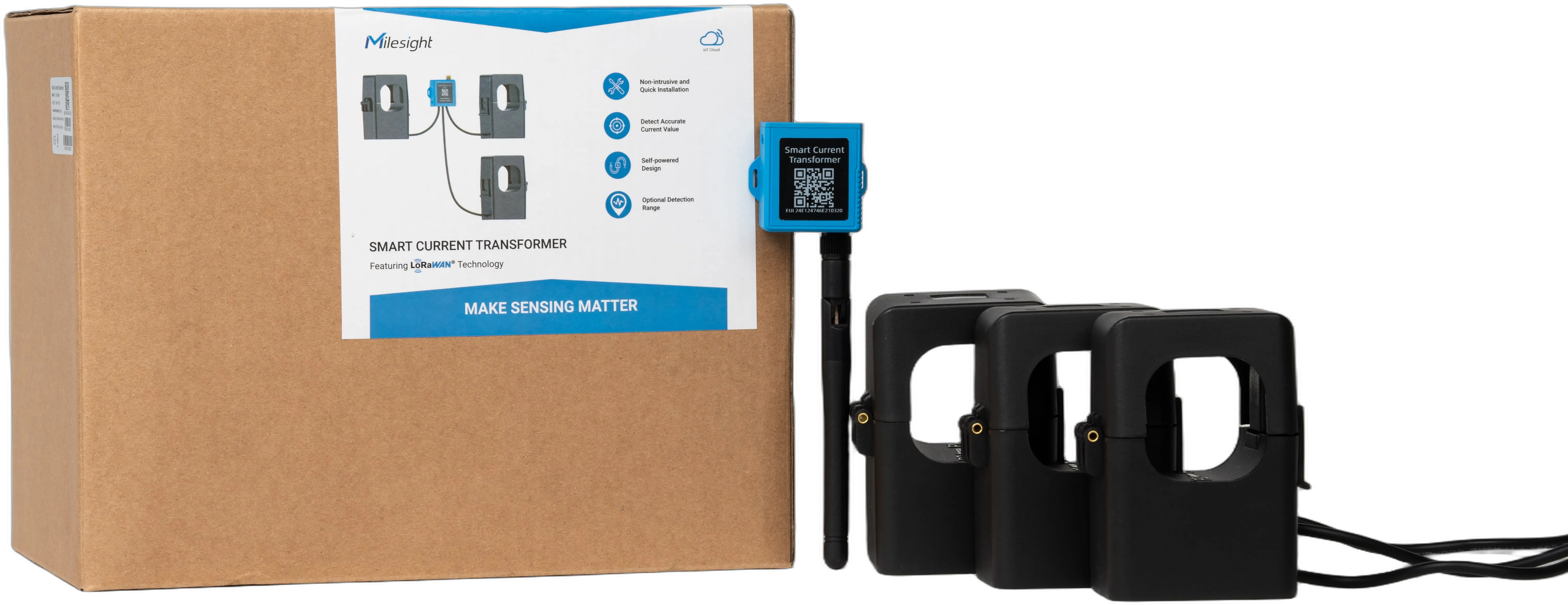 Milesight IoT Smart Current Transformer, CT305-868M LoRaWAN / 500A Milesight IoT Smart Current Transformer, CT305-868M LoRaWAN / 500A