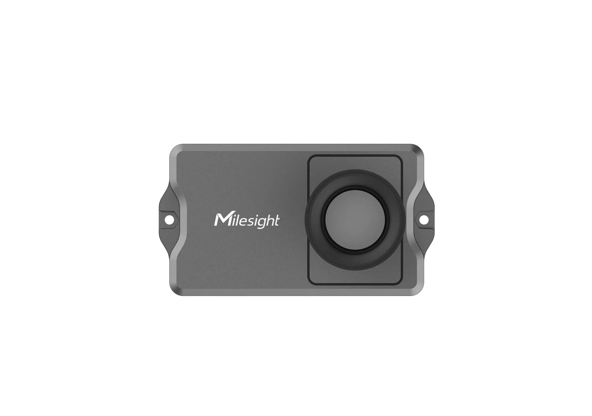 Capteur de distance/niveau ultrasonique Milesight EM400-UDL-N03GL-W050 NB-IoT, boîtier gris avec logo et transducteur Capteur de distance/niveau ultrasonique Milesight EM400-UDL-N03GL-W050 NB-IoT, boîtier gris avec logo et transducteur
