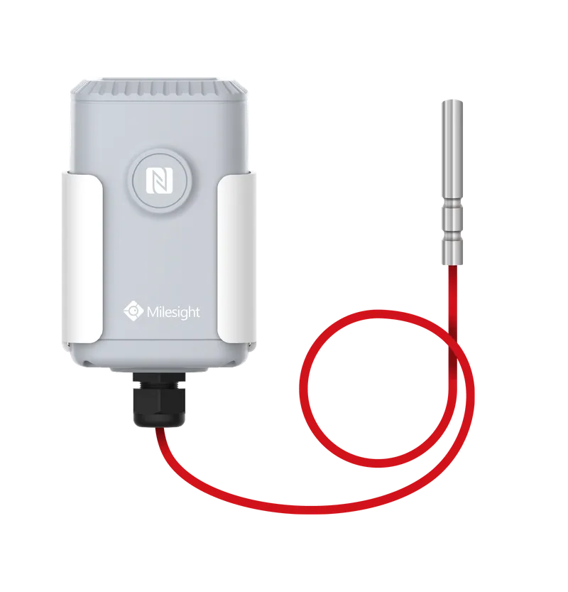Milesight IoT Industrial Temperature Sensor, EM500-PT100-868M-T050 LoRaWAN / Temp. -200C ~ 50C / IP67