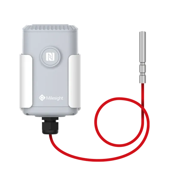 Milesight IoT Industrial Temperature Sensor, EM500-PT100-868M-T200 LoRaWAN / Temp. -50C ~ 200C / IP67