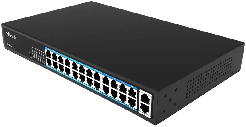 Milesight IoT Milesight 24-Port PoE Switch, MS-S0224-GL