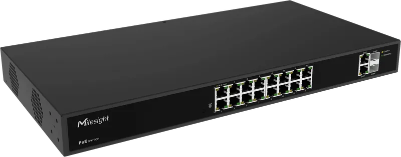 Milesight IoT Milesight 16-Port SFP PoE Switch, MS-S0416-GF