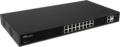 Milesight IoT Milesight 16-Port SFP PoE Switch, MS-S0416-GF