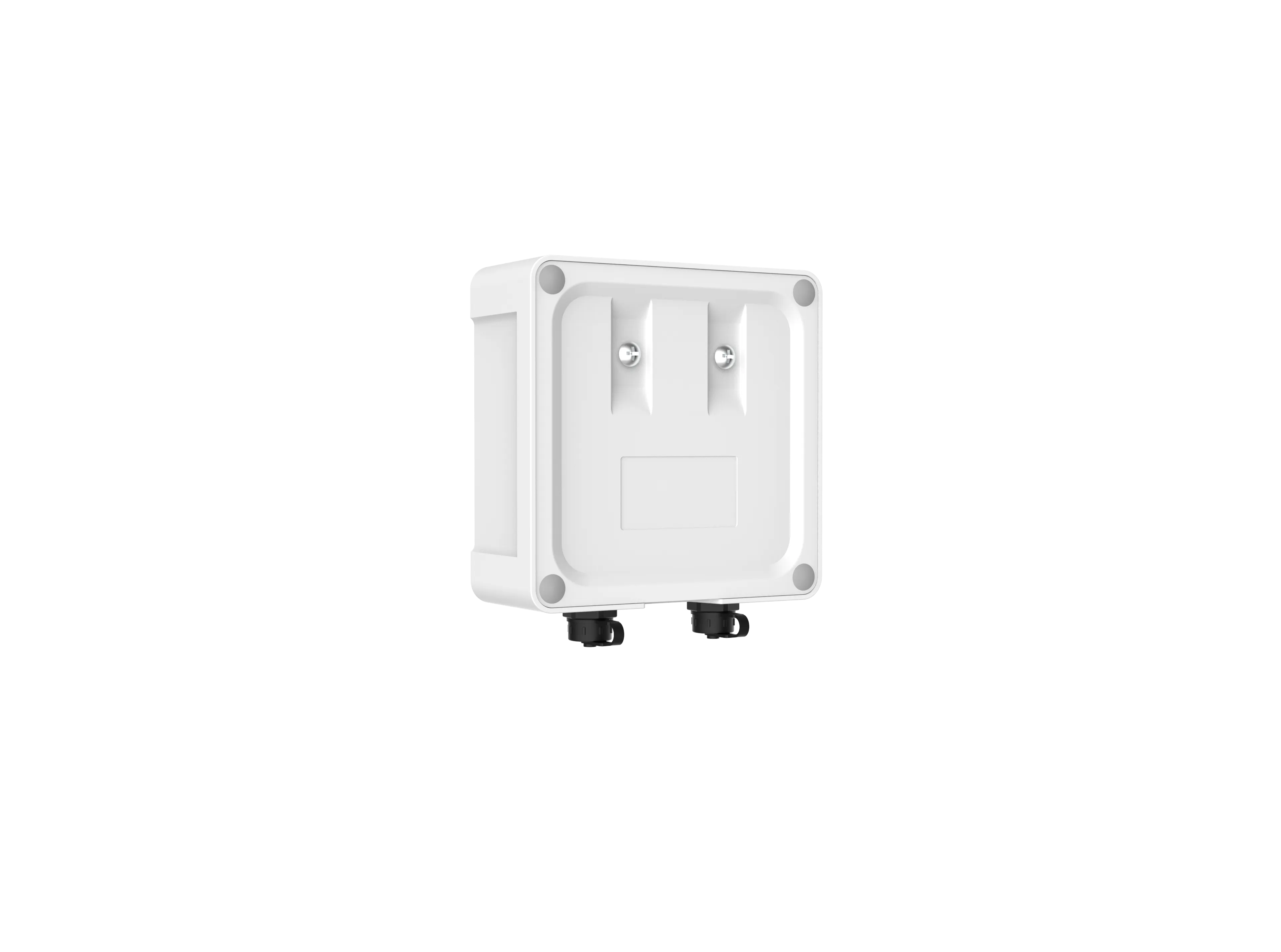 Milesight IoT Solenoid Valve Controller UC511-DI-868M LoRaWAN Rückansicht mit Montageschrauben, Kabelverschraubungen und Milesight IoT Solenoid Valve Controller UC511-DI-868M LoRaWAN Rückansicht mit Montageschrauben, Kabelverschraubungen und