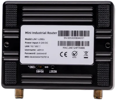 Milesight IoT Mini Industrial Router, UR41L-L0CEU