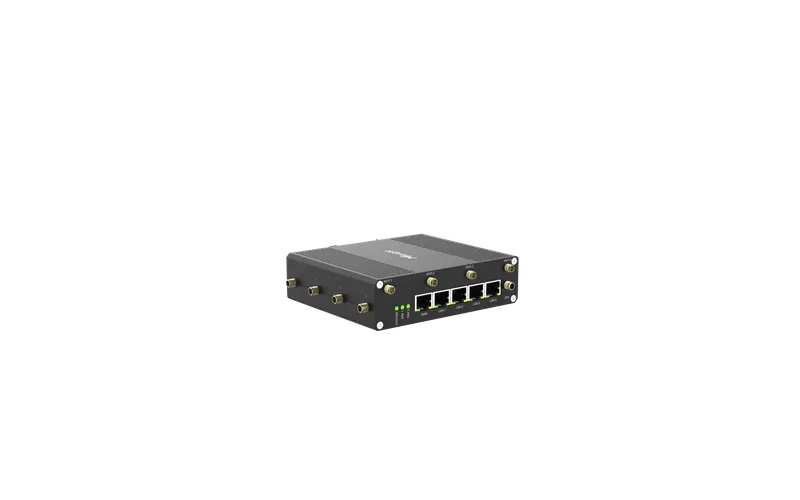 Milesight IoT Industrial Cellular Router, UR75-504AE-W2-P 5G / Wi-Fi / GPS Supported
