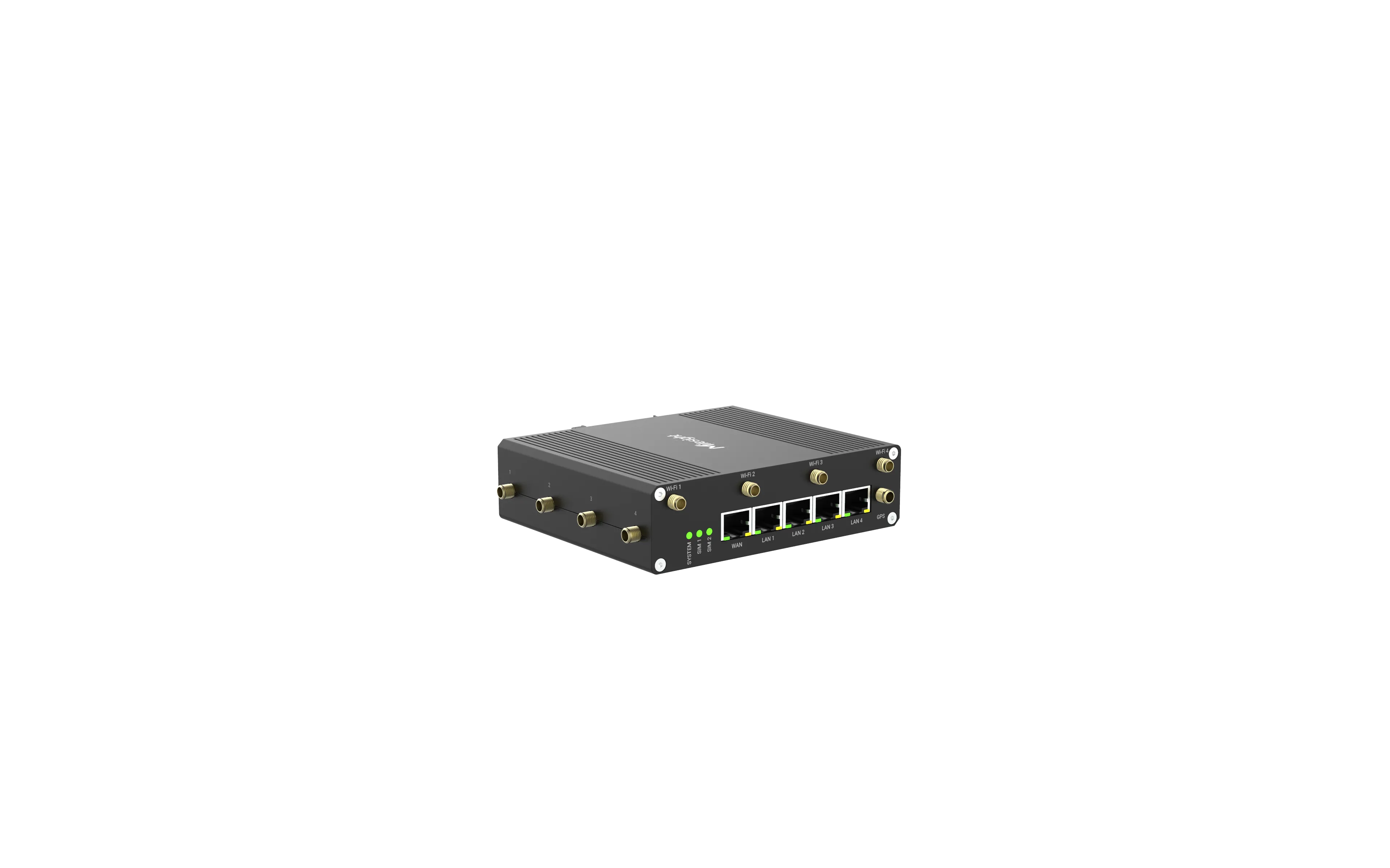 Milesight IoT Industrial Cellular Router, UR75-504AE-W2-P 5G / Wi-Fi / GPS Supported Milesight IoT Industrial Cellular Router, UR75-504AE-W2-P 5G / Wi-Fi / GPS Supported