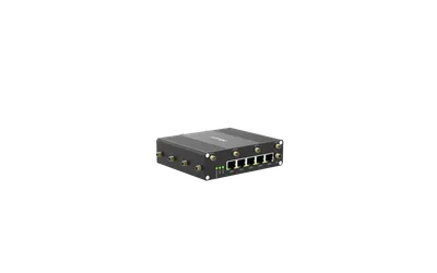 Milesight IoT Industrial Cellular Router, UR75-504AE-W2-P 5G / Wi-Fi / GPS Supported